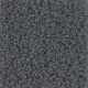 Miyuki rocailles Perlen 15/0 - Matted transparent grey 15-152F